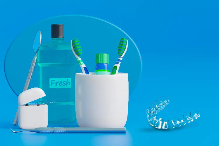 The essential hygiene products for cleaning your aligners