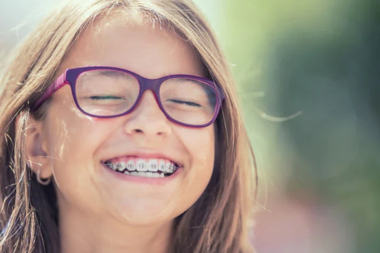 metal braces.