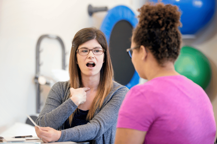 Orthodontics and speech therapy