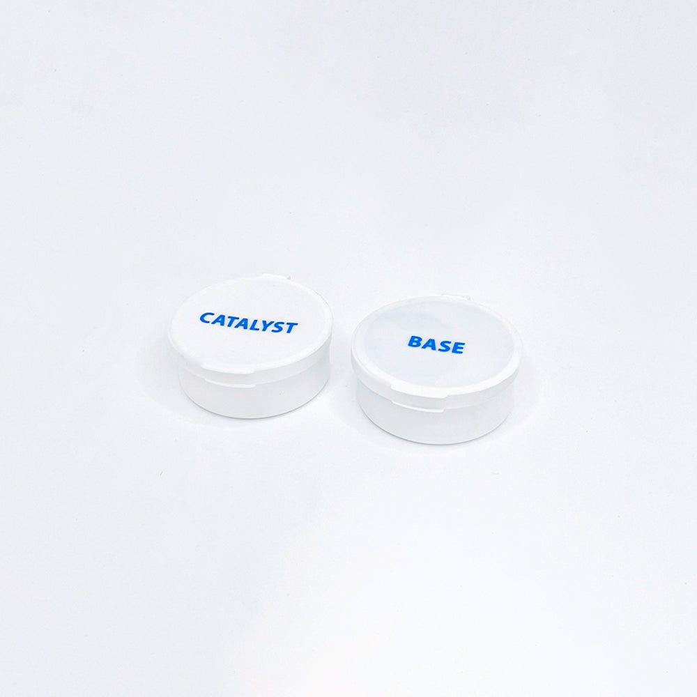 ALIGNERCO Dental Impression Putty - 25gms Base and 25gms Catalyst ( 1 set)