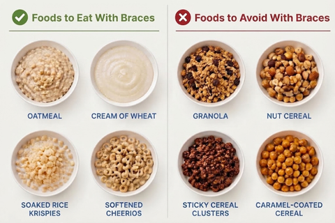 Can You Eat Cereal With Braces?