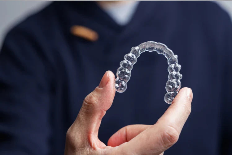 clear retainers.