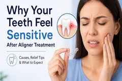 Why Your Teeth Feel Sensitive after Aligner Treatment