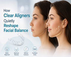 How Clear Aligners Quietly Reshape Facial Balance