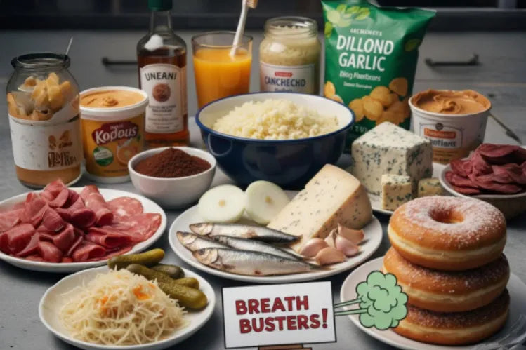  Foods that can cause bad breath