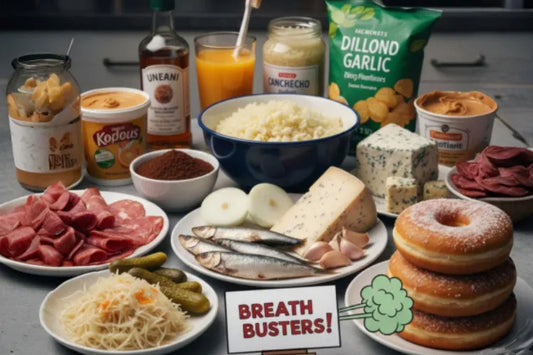  Foods that can cause bad breath