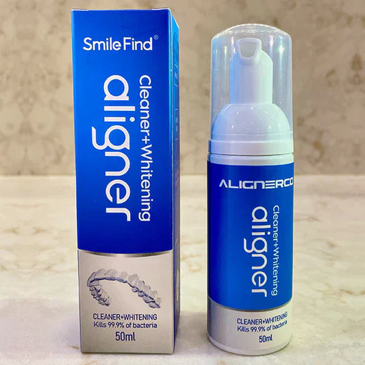 Clear aligner cleaner