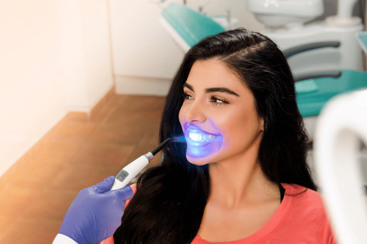 Teeth whitening for sensitive teeth